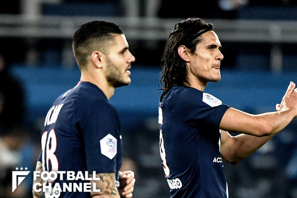 マウロ・イカルディ。エディンソン・カバーニ