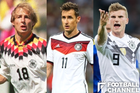 ドイツ代表 エグい面々…ドイツ代表、歴代ストライカーの系譜。すごすぎ