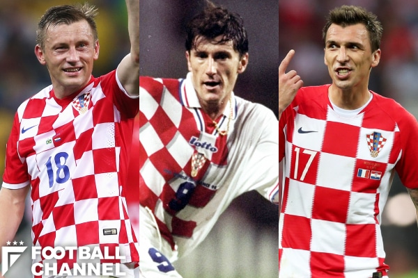 クロアチア代表、歴代ストライカーの系譜。独立からW杯準優勝へ…98年