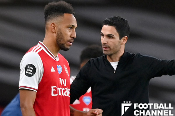 エール＝エメリク・オーバメヤン ミケル・アルテタ