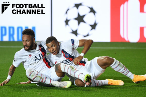 ネイマールとムバッペ