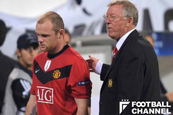 ウェイン・ルーニー　アレックス・アファーガソン