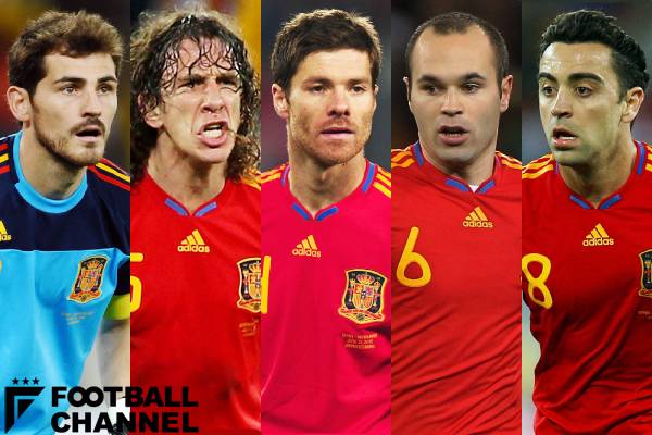 サッカー史上最強！ スペイン代表、「黄金時代」の5人。シャビ 