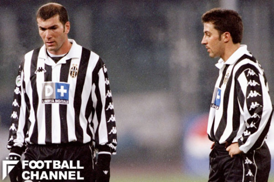 ジネディーヌ・ジダン　アレッサンドロ・デル・ピエロ