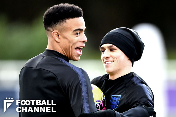 フィル・フォーデン　メイソン・グリーンウッド