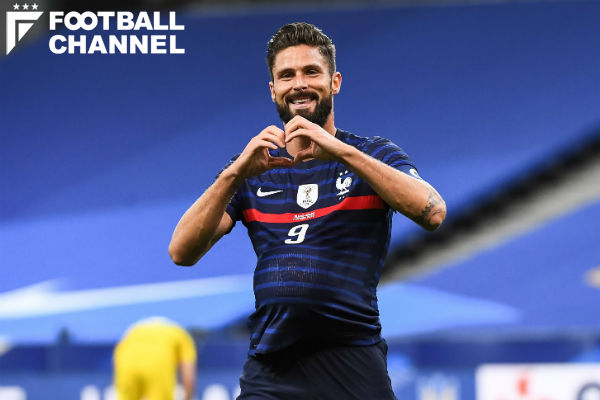 4423UFフランス代表 NIKE製 ジルー GIROUD 9番 ホームゲーム ユニフォーム