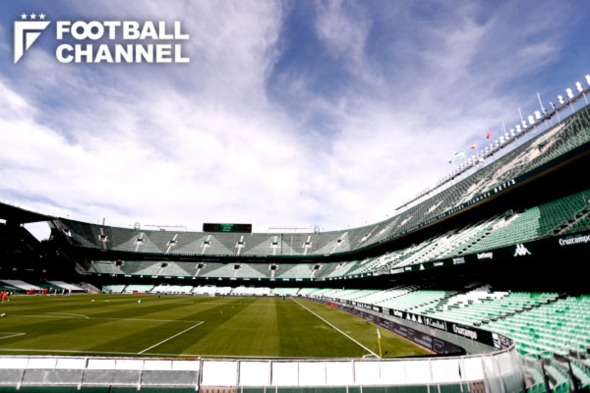 無観客でなければ大惨事 ベティス本拠地観客席に空中カメラが落下 フットボールチャンネル