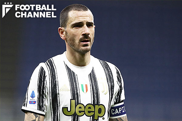 ユベントスに痛手、イタリア代表DFボヌッチが筋肉系のトラブルで2週間