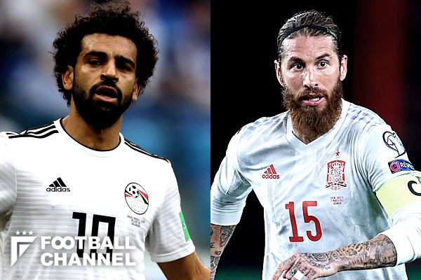 モハメド・サラー、セルヒオ・ラモス