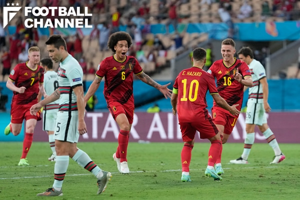 ベルギー代表が前回王者ポルトガル代表を撃破！ デ・リフト退場