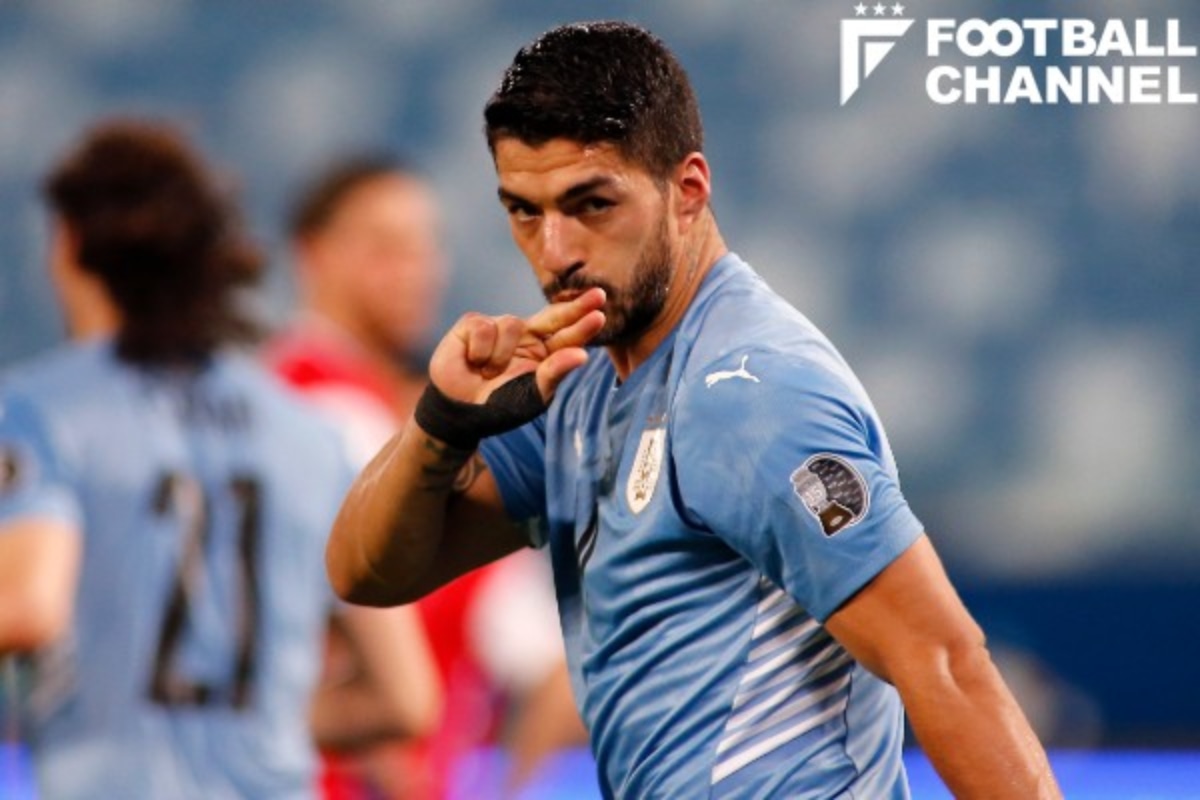 喜び爆発 スアレス 気迫の同点ゴール 元バルセロナ同士の競り合いは必見 今大会初ゴールのはずが 動画付き フットボールチャンネル