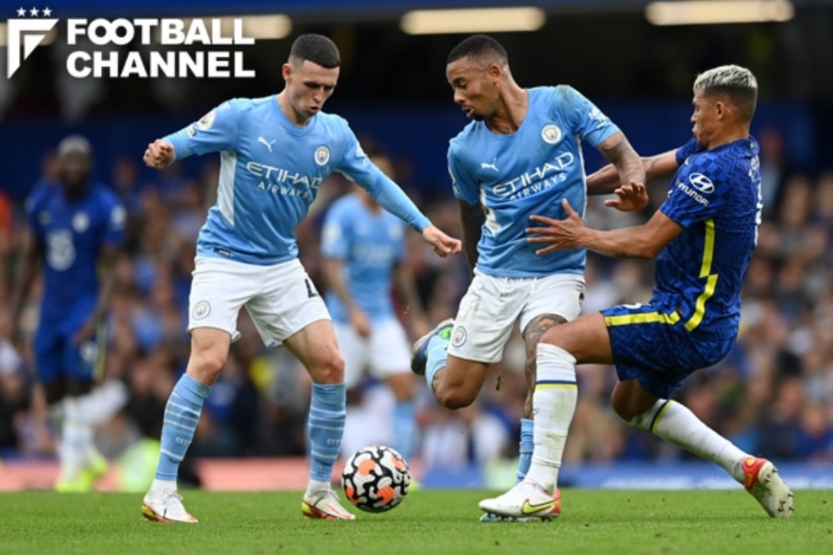 その体勢から決める マンcのブラジル代表fwが大仕事 チェルシーを撃破した一撃 動画付き フットボールチャンネル