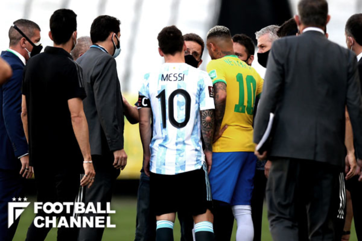 前代未聞の試合中止にメッシも怒り 3日前からブラジルに来ていた なぜ今 フットボールチャンネル