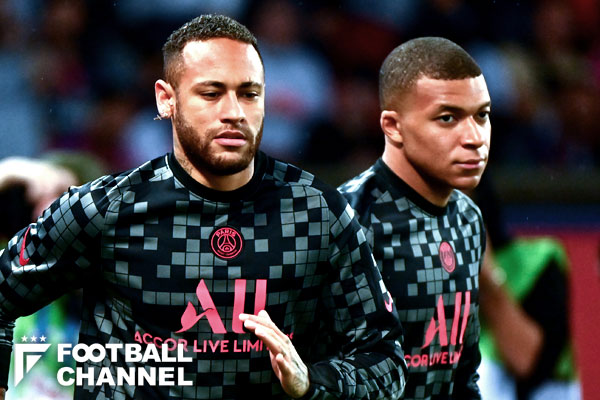 ネイマール、キリアン・ムバッペ