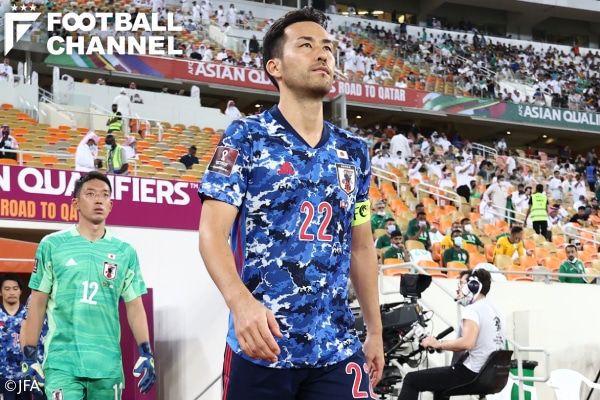 吉田麻也が激昂！ サウジサポーターの「差別的ジェスチャー」に怒り