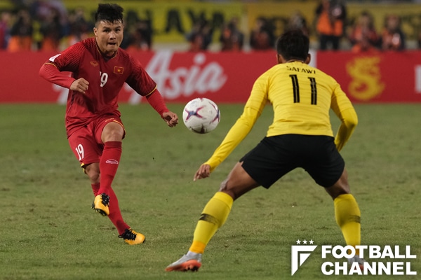 ベトナム代表の中心はこの男 日本代表は警戒すべき 左利きの司令塔は何者 W杯アジア最終予選 フットボールチャンネル