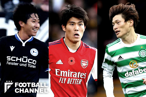 奥川雅也、冨安健洋、古橋亨梧