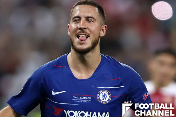 【CL仕様パッチ付き】エデン・アザール ＃１０ リール １１／１２（H） エデン・アザールがチェルシー10のユニフォームにサイン