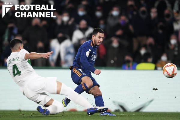 ようやく決めた…。不振続きのアザールが今季初ゴールを叩き込む