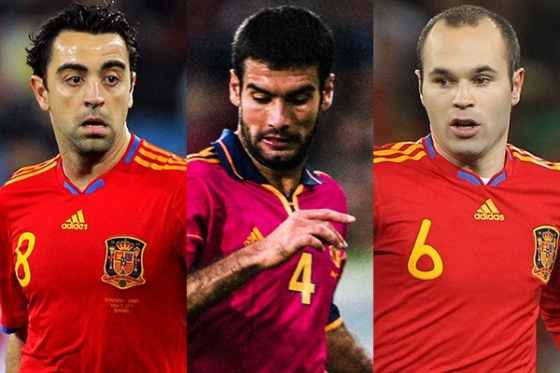 超怪物級の天才…スペイン代表、伝説の司令塔5人。ペップ、シャビ