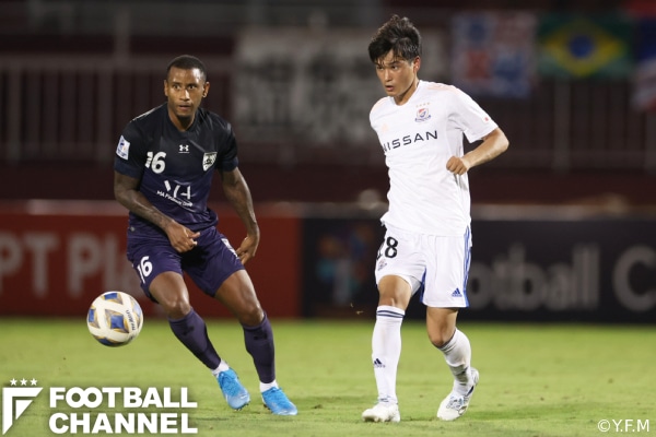 山根陸、18歳でACLデビュー「インパクトを与えたかった」。横浜F