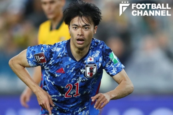日本代表 三笘薫 2022W杯スペイン戦 選手用 ユニフォーム adidas アディダス サッカー日本代表 2022 ホーム レプリカ