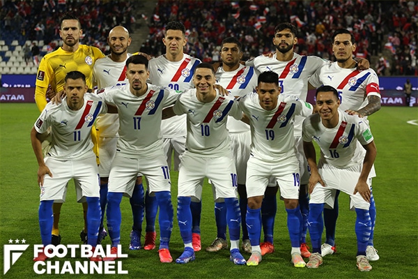 パラグアイ代表の最新fifaランキングは サッカー日本代表と対戦 キリンチャレンジカップ22 フットボールチャンネル