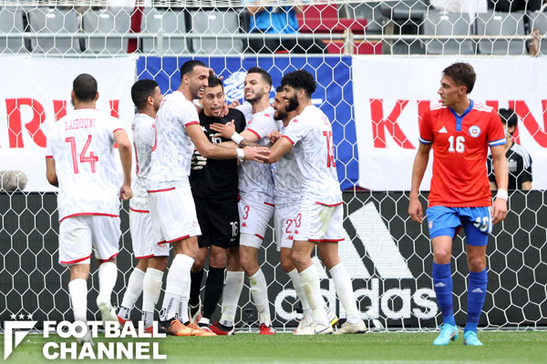 チュニジア代表の最新fifaランキングは サッカー日本代表と14日に対戦 キリンカップサッカー22 フットボールチャンネル