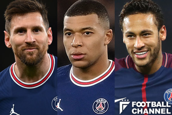 パリ サンジェルマン 7ムバッペ10ネイマール30メッシ サッカー