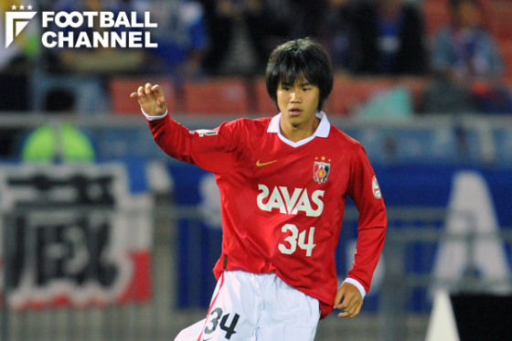 浦和レッズに所属した山田直輝