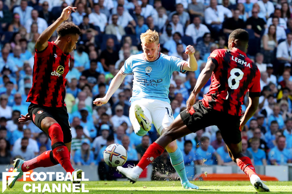 圧巻だったデ・ブライネのゴール！ 天才的な閃きとテクニックで奪った