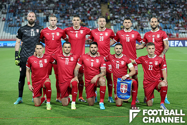 サッカーセルビア代表 最新のfifaランキングは 今夜スイスと対戦 カタールw杯 フットボールチャンネル