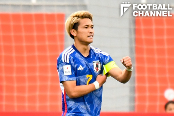 ブルー×レッド FC東京 松木玖生 U-20日本代表 ユニフォーム アジア 