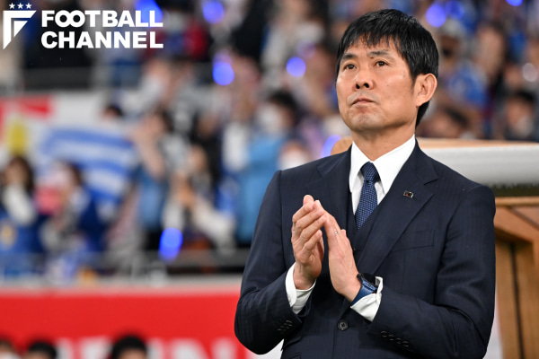 サッカー日本代表、同点ゴールは狙い通り？ 森保一監督「サイドから