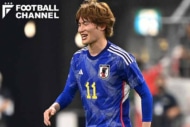 日本代表の試合でゴールを決めた古橋亨梧