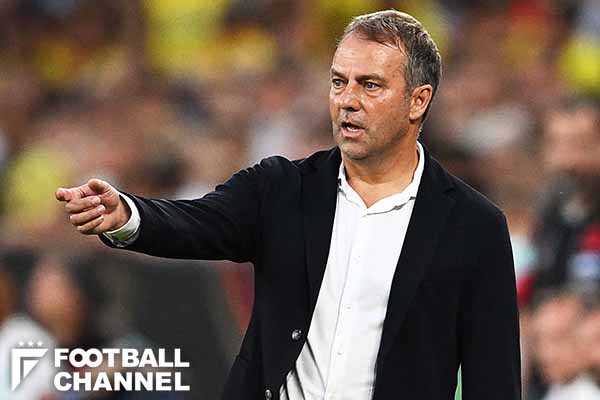 コロンビア戦で0-2の敗戦を喫し、窮地に陥ったドイツ代表のハンス=ディーター・フリック監督