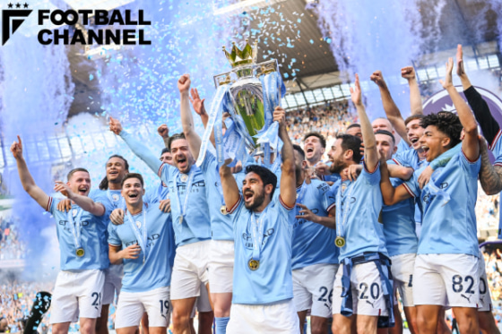 22/23シーズンのプレミアリーグを制したマンチェスター・シティ