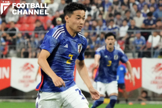 キリンチャレンジカップ2023、サッカー日本代表対エルサルバドル代表戦で先発出場した菅原由勢