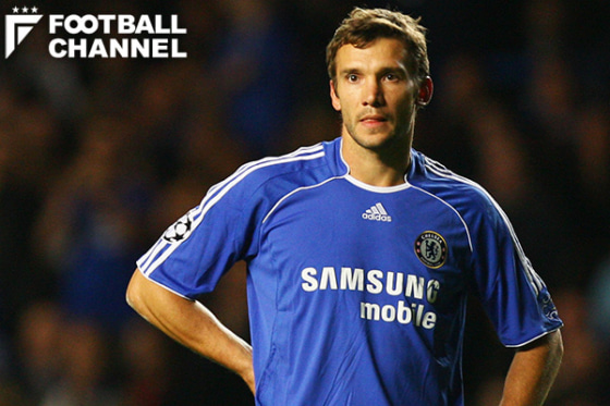 チェルシーの所属していたアンドリー・シェフチェンコ