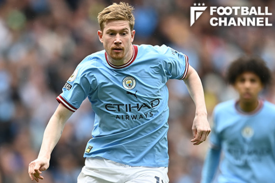 マンチェスター・シティに所属するケヴィン・デ・ブライネ