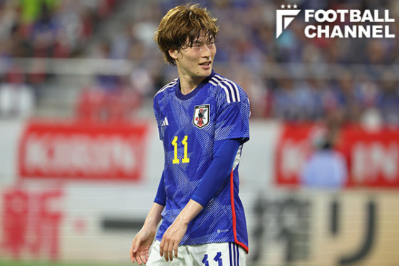 キリンチャレンジカップ2023、エルサルバドル代表戦に出場した古橋亨梧