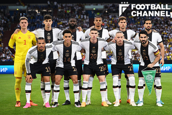 ドイツ代表のスターティングメンバー