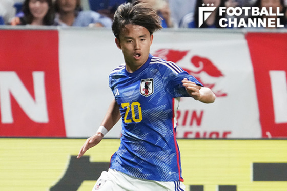 キリンチャレンジカップ2023、ペルー代表戦に出場した久保建英