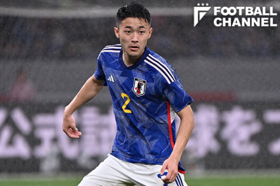 日本代表に選出された菅原由勢