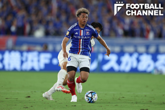 横浜F・マリノスの藤田譲瑠チマ