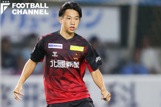 ツエーゲン金沢に所属する梶浦勇輝