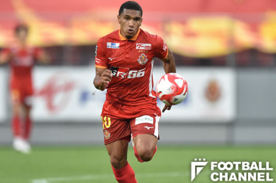 名古屋グランパスのマテウス・カストロ