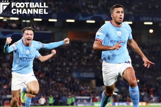 2022/23シーズンのUEFAチャンピオンズリーグ（CL）決勝でゴールを決めたマンチェスター・シティMFロドリ