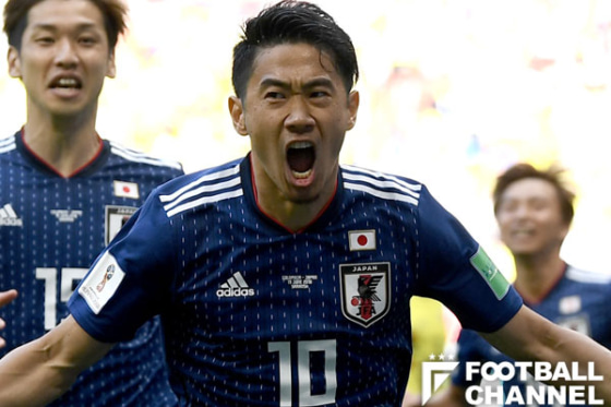 ロシアワールドカップに出場したサッカー日本代表の香川真司