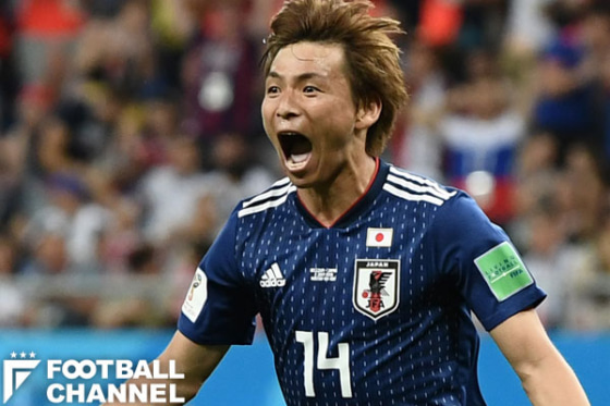 ロシアワールドカップに出場したサッカー日本代表の乾貴士